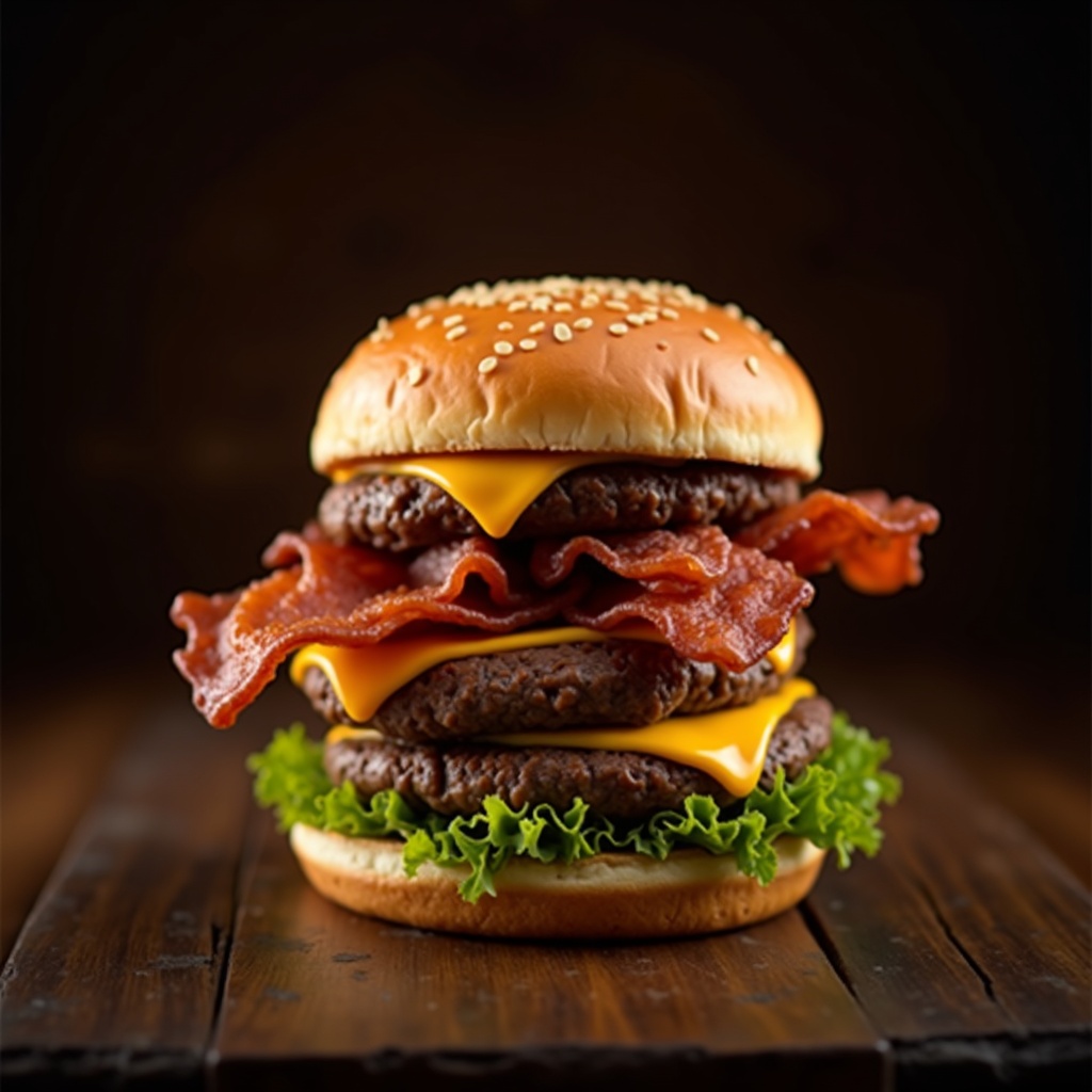 Hamburguesa Doble Brasa